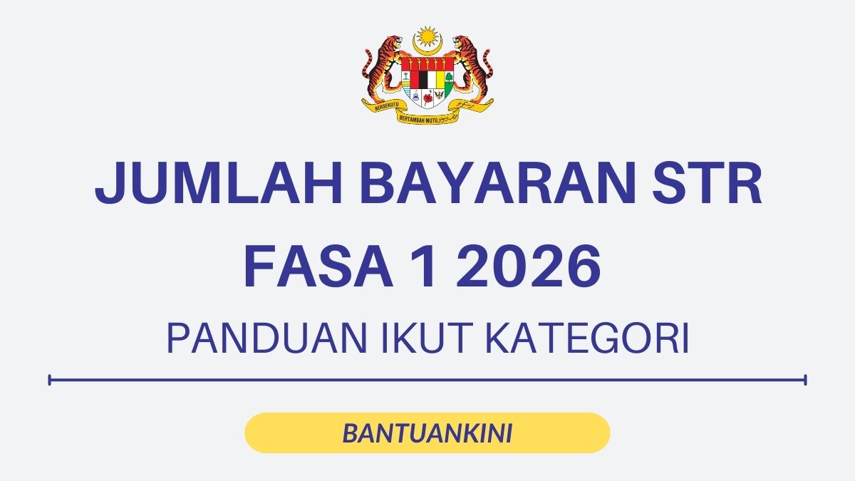 JUMLAH BAYARAN STR FASA 1