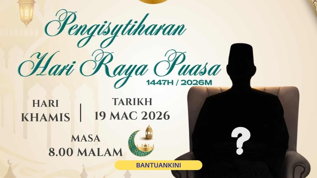 [LIVE] Pengumuman Hari Raya Aidilfitri 2026