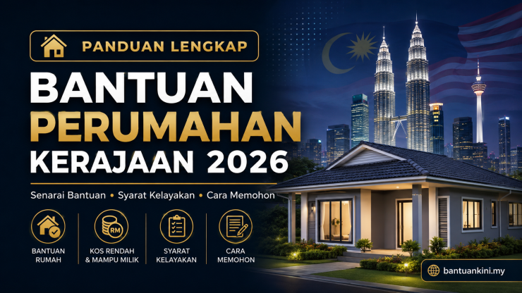 Info Semak dan Cara mohon Bantuan Perumahan Kerajaan 2026