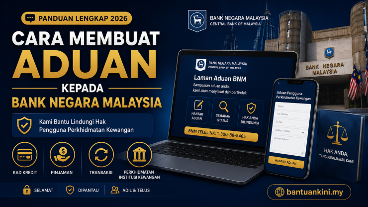 Cara Membuat Aduan kepada Bank Negara Malaysia
